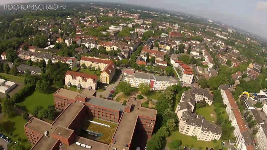 Luftbilder / Luftaufnahmen Exzenterhaus Bochum