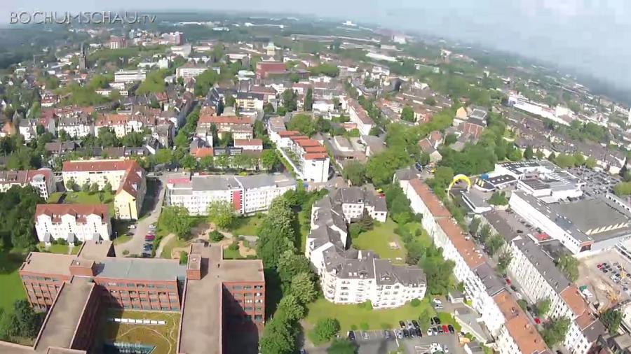 Luftbilder / Luftaufnahmen Exzenterhaus Bochum