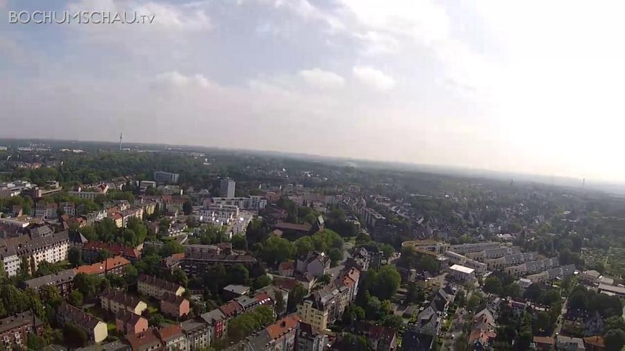 Luftbilder / Luftaufnahmen Exzenterhaus Bochum