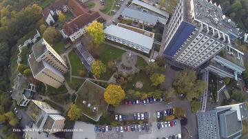 Foto mit Drohne: Luftbilder / Luftaufnahmen mit Drohne Hattingen Krankenhaus