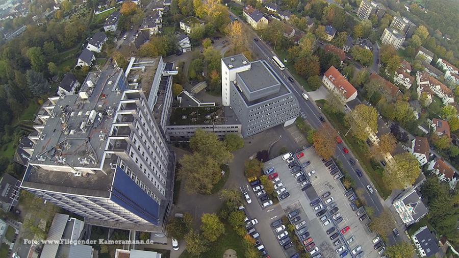 Luftbilder / Luftaufnahmen mit Drohne Hattingen Krankenhaus