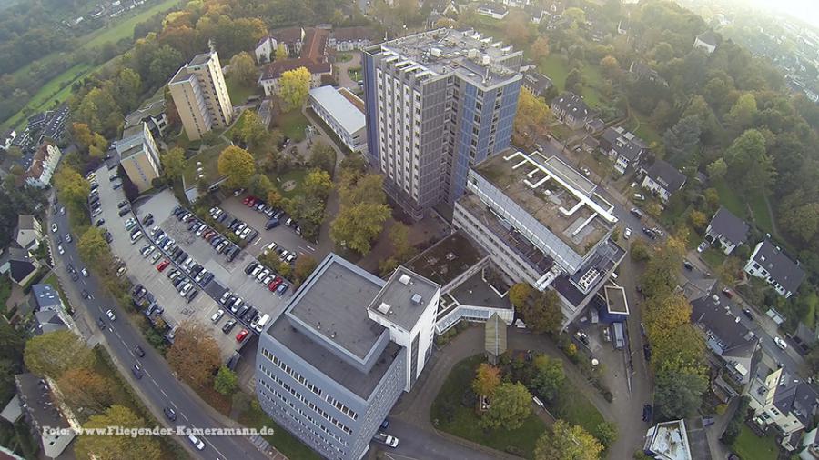 Luftbilder / Luftaufnahmen mit Drohne Hattingen Krankenhaus