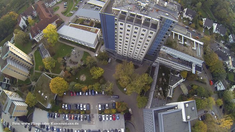 Luftbilder / Luftaufnahmen mit Drohne Hattingen Krankenhaus