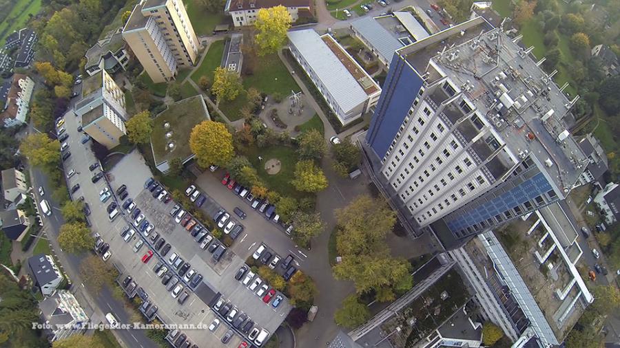 Luftbilder / Luftaufnahmen mit Drohne Hattingen Krankenhaus