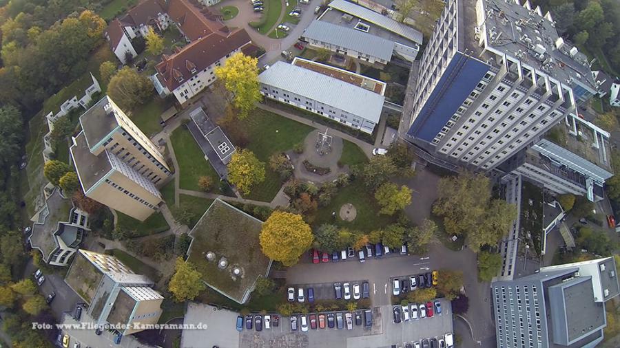 Luftbilder / Luftaufnahmen mit Drohne Hattingen Krankenhaus