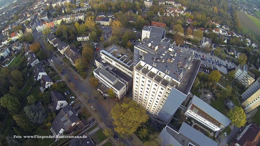 Luftbilder / Luftaufnahmen mit Drohne Hattingen Krankenhaus