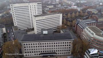 Foto mit Drohne: Luftaufnahmen vom Landgericht / Amtsgericht Bochum mit Drohne