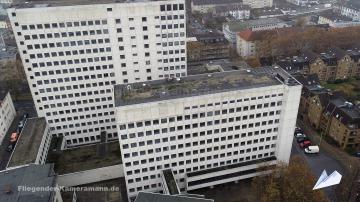 Foto mit Drohne: Luftaufnahmen vom Landgericht / Amtsgericht Bochum mit Drohne