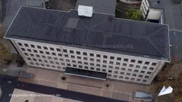 Foto mit Drohne: Luftaufnahmen vom Landgericht / Amtsgericht Bochum mit Drohne