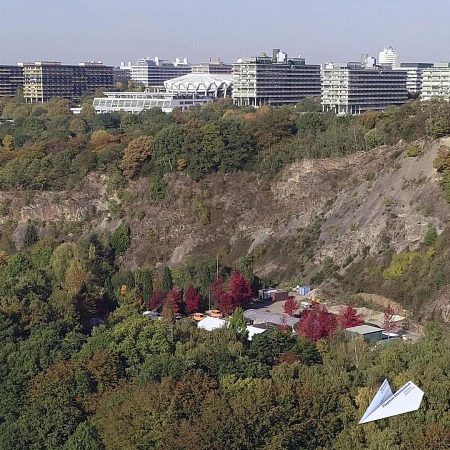 Luftaufnahmen der Ruhr-Universität Bochum mit Drohne