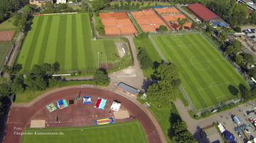 Foto mit Drohne: Luftbilder / Luftaufnahmen mit Drohne im Ruhrstadion VfL Bochum 1848