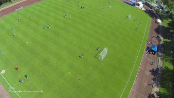 Foto mit Drohne: Luftbilder / Luftaufnahmen mit Drohne im Ruhrstadion VfL Bochum 1848