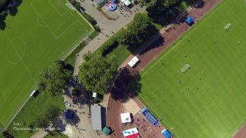 Foto mit Drohne: Luftbilder / Luftaufnahmen mit Drohne im Ruhrstadion VfL Bochum 1848