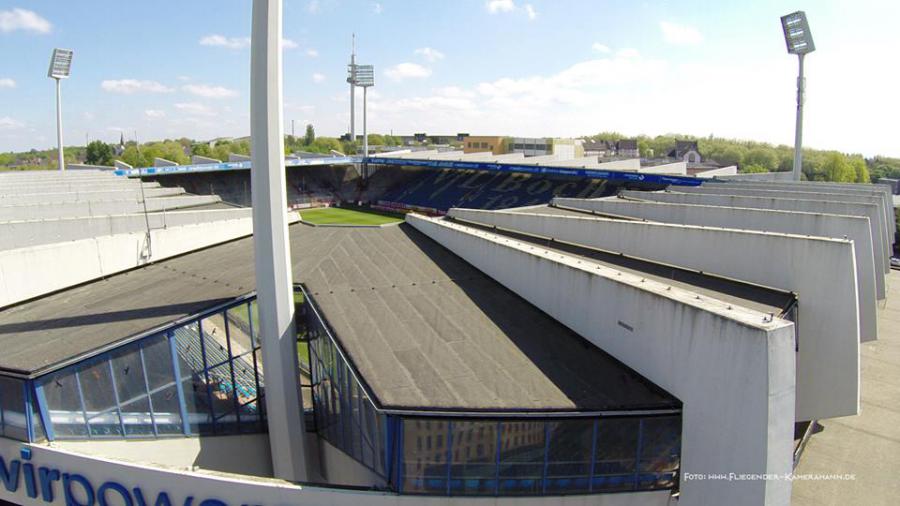 Luftbilder / Luftaufnahmen mit Drohne im Ruhrstadion VfL Bochum 1848