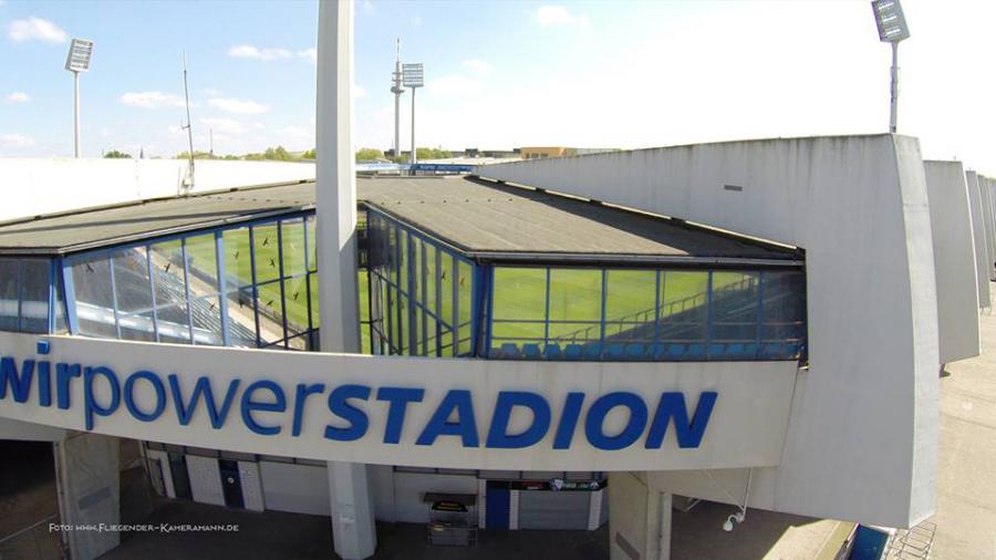 Luftbilder / Luftaufnahmen mit Drohne im Ruhrstadion VfL Bochum 1848