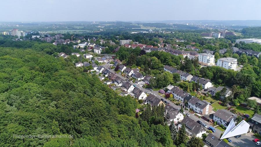 Luftaufnahmen vom Uni-Center Bochum mit Drohne