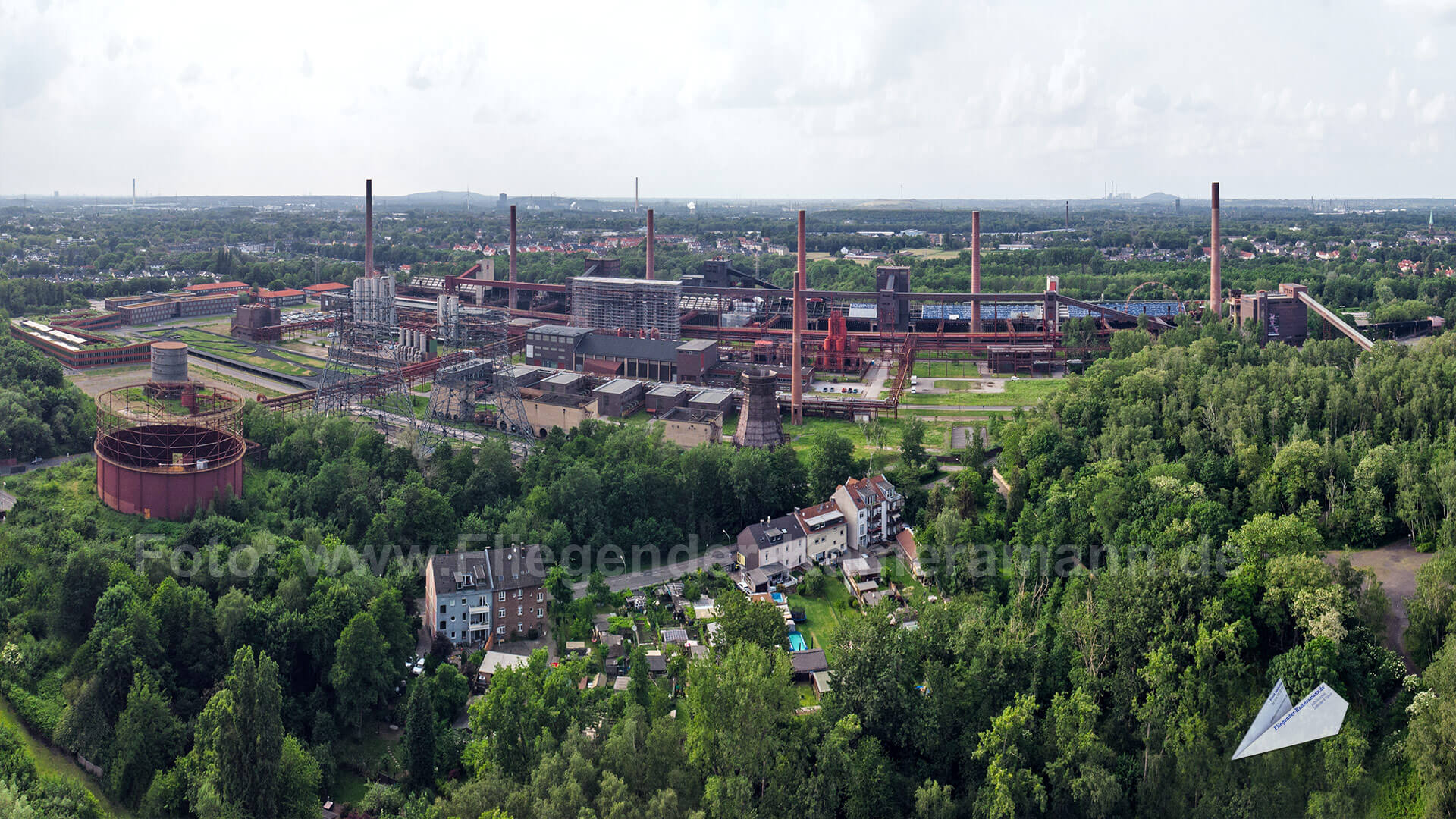 Luftaufnahmen Ruhrgebiet Drohne Luftbilder