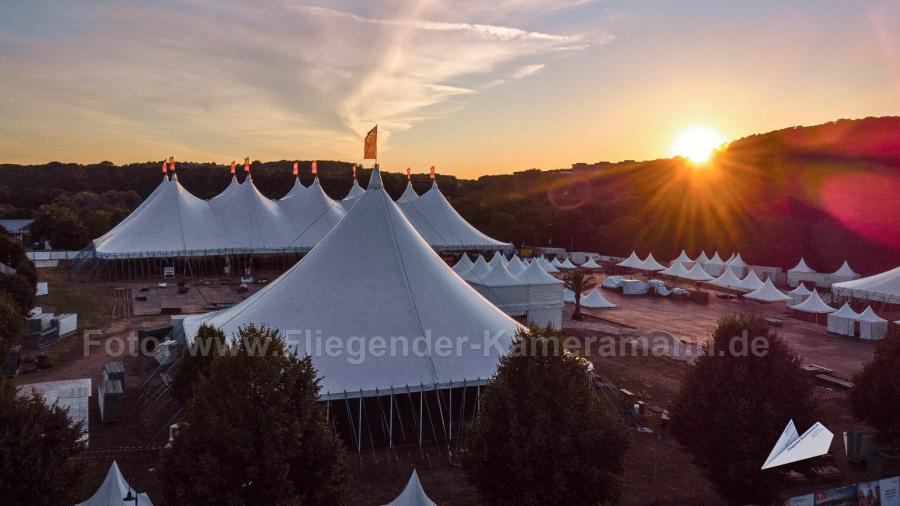 Luftaufnahmen mit Drohne aus dem Ruhrgebiet: Hier der Kemnader See von der Wittener Seite