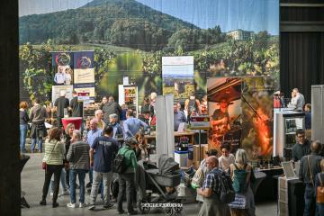 Foto mit Drohne: Messefotos Bochum Messefotografie